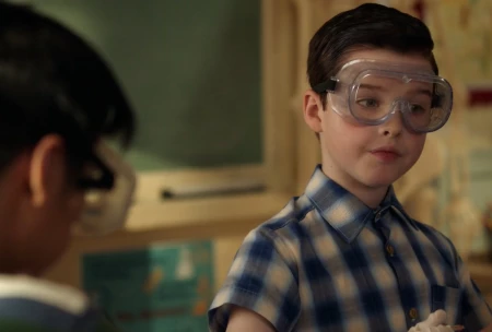 Момент из сериала Детство Шелдона