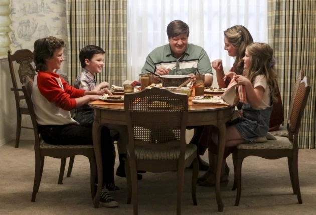 Кадр 1 сезона 1 серии сериала Детство Шелдона