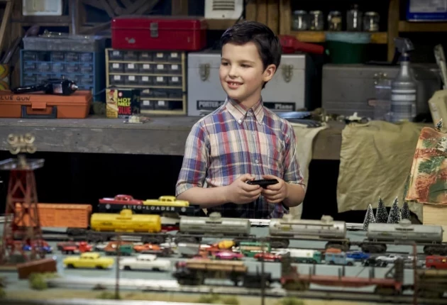 Кадр 1 сезона 1 серии сериала Детство Шелдона