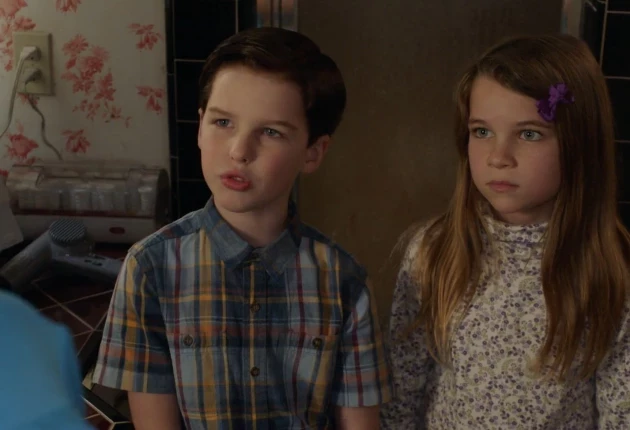 Кадр 1 сезона 14 серии сериала Детство Шелдона