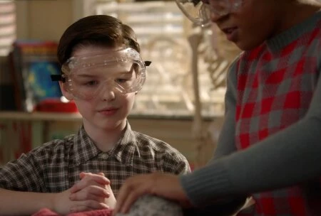 Момент из сериала Детство Шелдона