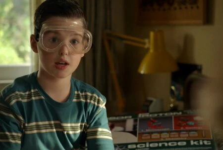 Момент из сериала Детство Шелдона