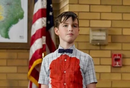 Момент из сериала Детство Шелдона