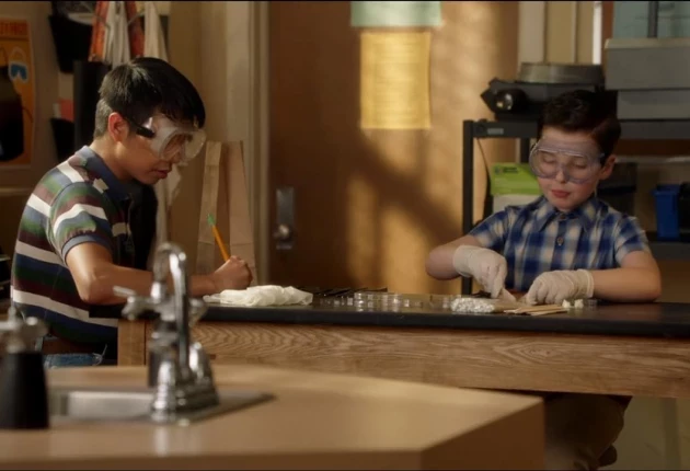 Кадр 2 сезона 16 серии сериала Детство Шелдона