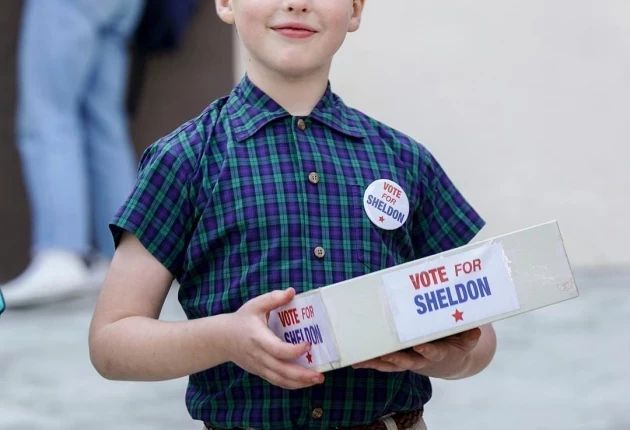 Кадр 2 сезона 19 серии сериала Детство Шелдона