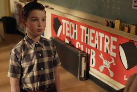 Момент из сериала Детство Шелдона