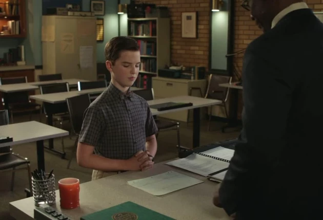 Кадр 5 сезона 7 серии сериала Детство Шелдона