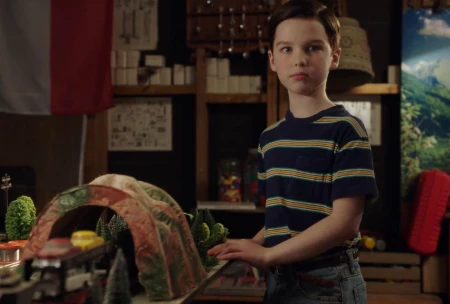 Момент из сериала Детство Шелдона